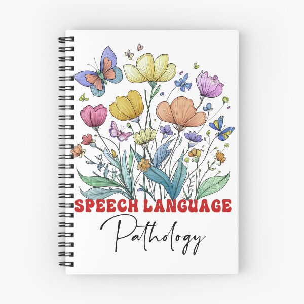 Item preview, Speech Language Butterfly Garden – Floral SLP Therapist Appreciation Gifts designed and sold by minlik.