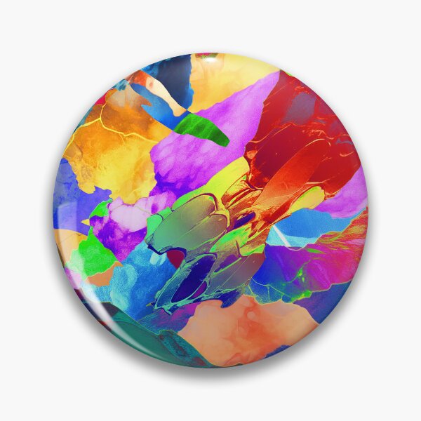 Item preview, colorful collage of curious textures designed and sold by chambergambit.