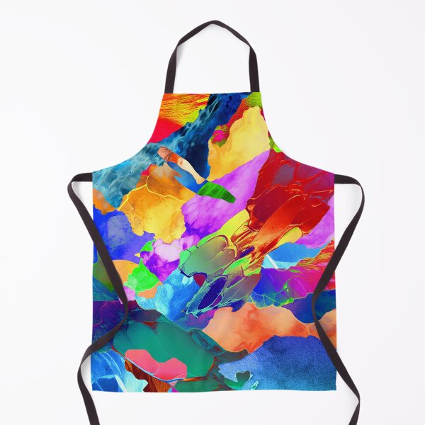 Item preview, colorful collage of curious textures designed and sold by chambergambit.