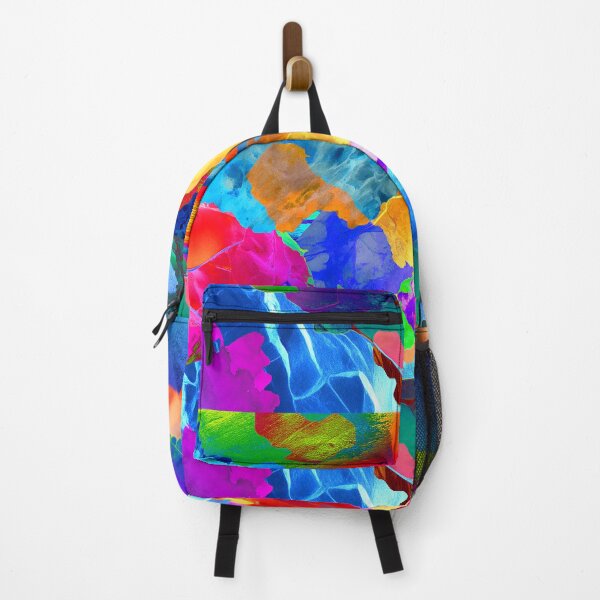 Item preview, colorful collage of curious textures designed and sold by chambergambit.
