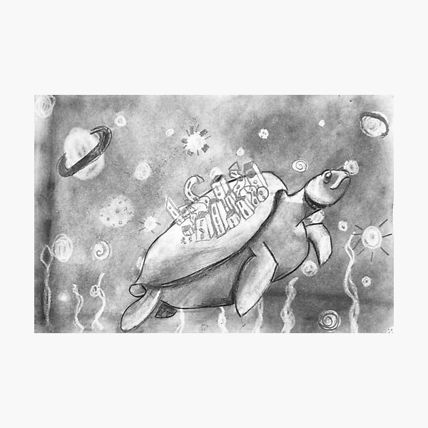 Item preview, Surreal Turtle Town designed and sold by Luca-Art-Shop.