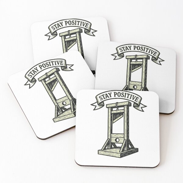 Item preview, Stay Positive – Funny Motivational Quote with a Humorous Twist designed and sold by Mohamed Amine Kadri.