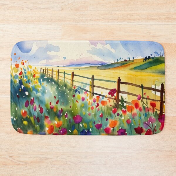Item preview, The corn field（watercolour + AI) designed and sold by artsmeow.