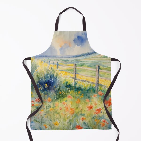 Item preview, The corn field2(watercolour + AI) designed and sold by artsmeow.