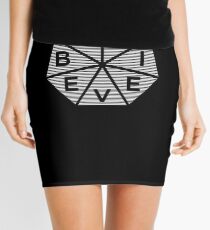 Believe Motivation Mini Skirt