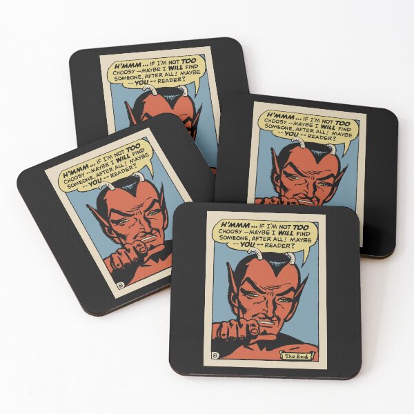 Item preview, The Devil You Know... Might Want Your Soul | Horror Comic Vintage Pop Art designed and sold by wmxdesign.