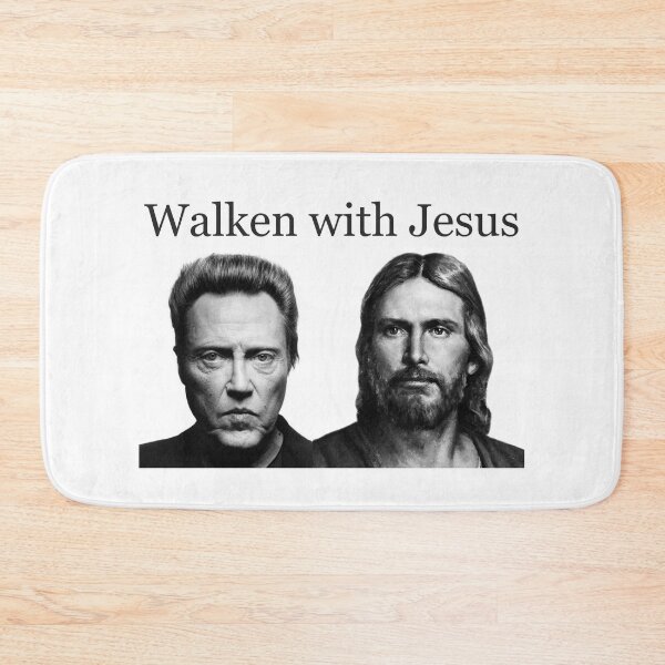 Item preview, Walken with Jesus - Funny Walking with Jesus with Christopher Gag Gifts designed and sold by merkraht.