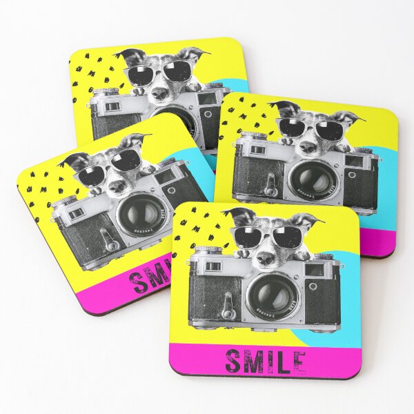 Item preview, Dog Camera Smile  designed and sold by Cosmic Badger.