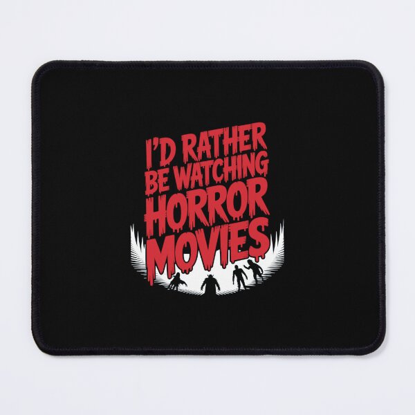 Item preview, I'd Rather Be Watching Horror Movies designed and sold by paulo silveira.