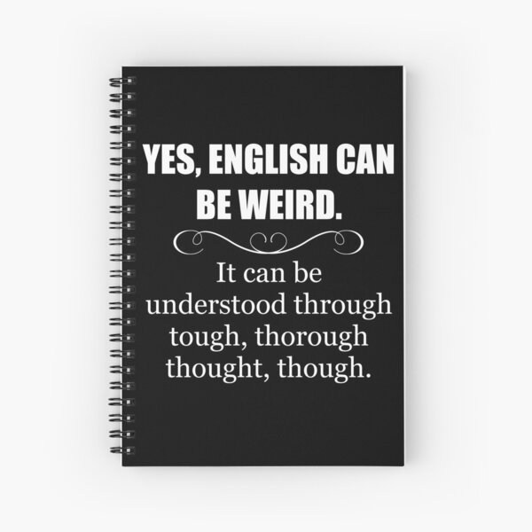 Item preview, English Teacher Appreciation Gifts - English Can Be Weird - Funny Gift Ideas for English Language Teachers designed and sold by merkraht.