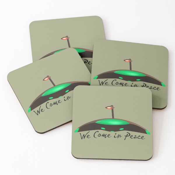 Item preview, We Come in Peace designed and sold by muskitt.