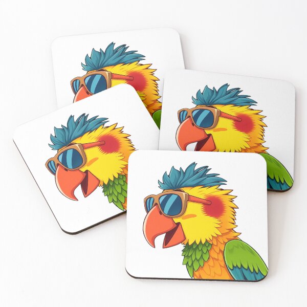 Item preview, Cool Parrot Vibes designed and sold by DaniArtDesign81.