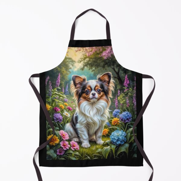 Item preview, Toby Papillion Puppy Portrait Painting designed and sold by Heart and Soul Studio.