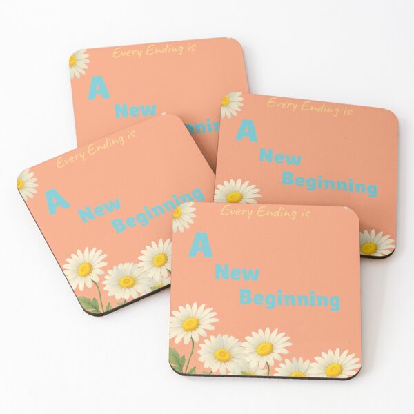 Item preview, Every Ending is a New Beginning – Motivational Quote Design designed and sold by LoversEyes.