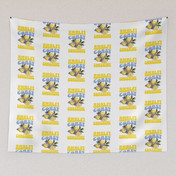 Item preview, Amalfi Coast Sunshine Retro Lemons designed and sold by PG Illustration.