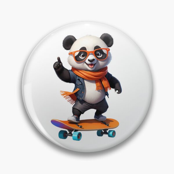 Item preview, Skate Panda Style designed and sold by DaniArtDesign81.