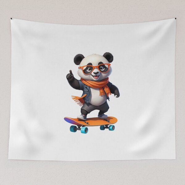Item preview, Skate Panda Style designed and sold by DaniArtDesign81.