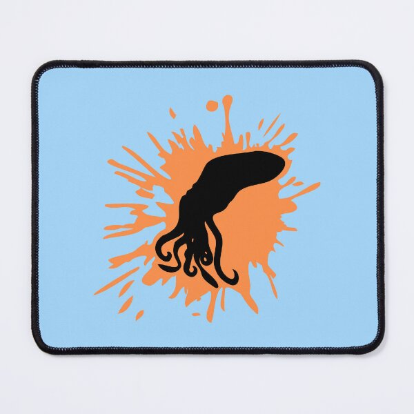 Item preview, Octopus ink stain drop graffiti spray evil bad mood designed and sold by shirt-o-mat.