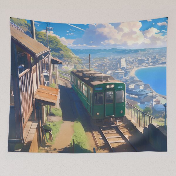 Item preview, Green Local Train designed and sold by YUI Works.
