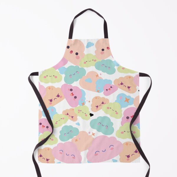 Item preview, Happy Pastel Clouds – Kawaii Sky Pattern designed and sold by ForcePrint.