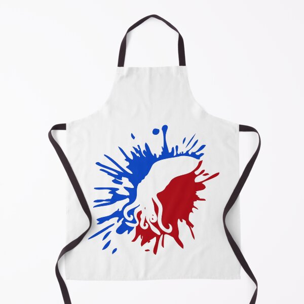 Item preview, Octopus red blue sport logo colors drop graffiti spray designed and sold by shirt-o-mat.