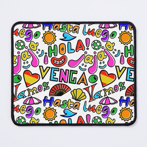 Item preview, Spanish Typography Themed Digital Drawing designed and sold by Sweet & Spicy Studio.