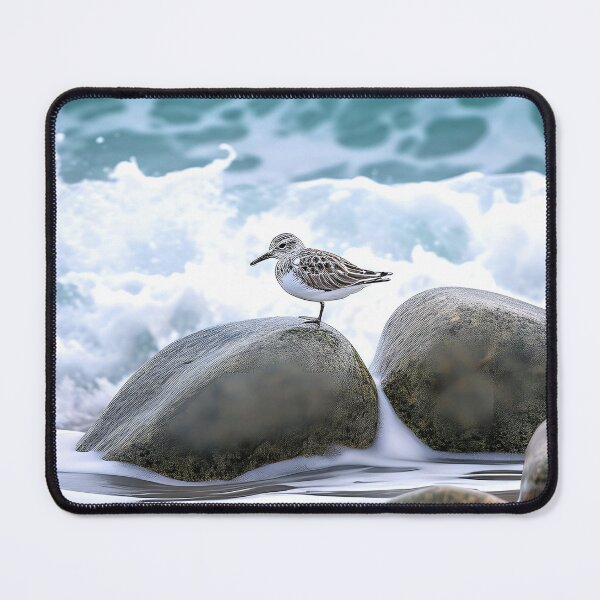 Item preview, Bird Playing in the Ocean designed and sold by ArtbyJustis.
