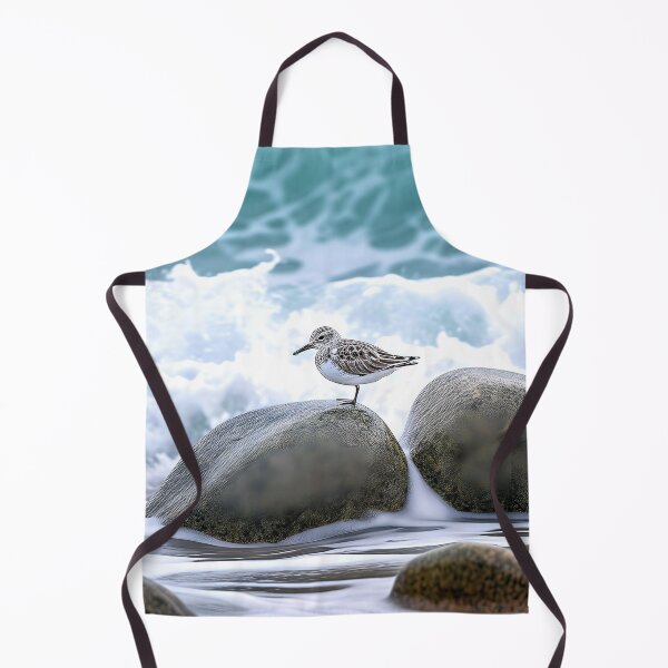 Item preview, Bird Playing in the Ocean designed and sold by ArtbyJustis.