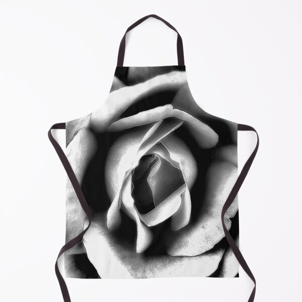 Item preview, Black and White Rose – Macro Floral Fine Art Photography designed and sold by SL Timeless Moments .