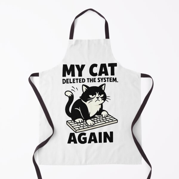 Item preview, My Cat Deleted The System designed and sold by SoulArtLove.