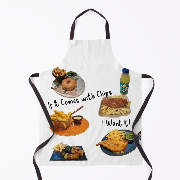 Item preview, If It Comes with Chips, I Want It! designed and sold by Sibyl-Arts.
