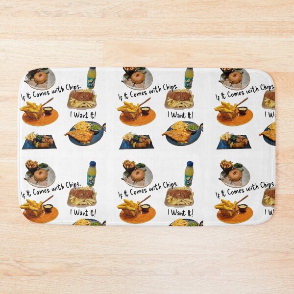 Item preview, If It Comes with Chips, I Want It! designed and sold by Sibyl-Arts.
