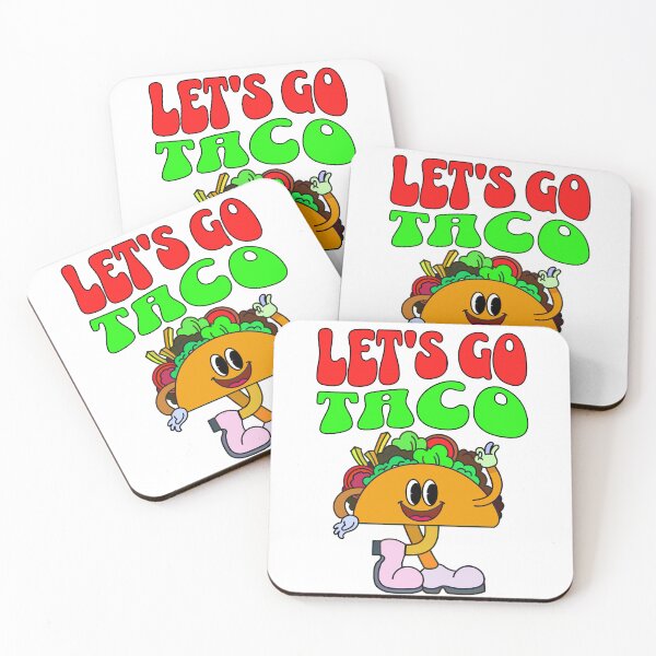 Item preview, Let's Go Taco Retro 70's Style designed and sold by PG Illustration.