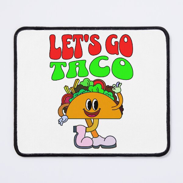Item preview, Let's Go Taco Retro 70's Style designed and sold by PG Illustration.