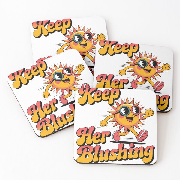 Item preview, Keep Her Blushing - Sun with Sunglasses. designed and sold by ATLAS PARIS PRO.