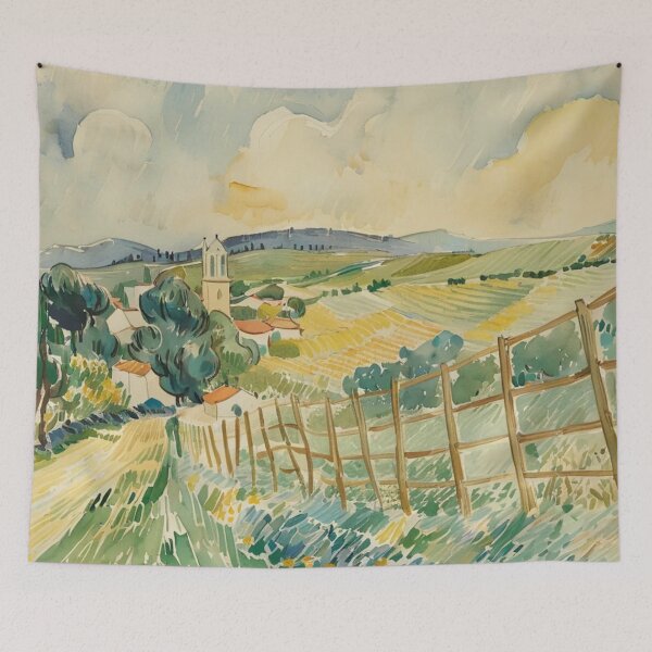 Item preview, The road to Widecombe2（watercolour + AI) designed and sold by artsmeow.