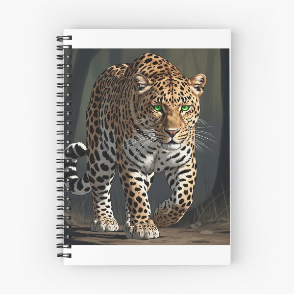 Item preview, Leopard walking in nature designed and sold by leilazarus.