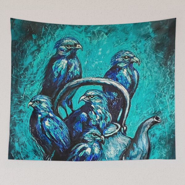 Item preview, Kettle of Hawks designed and sold by Kellie Raines.
