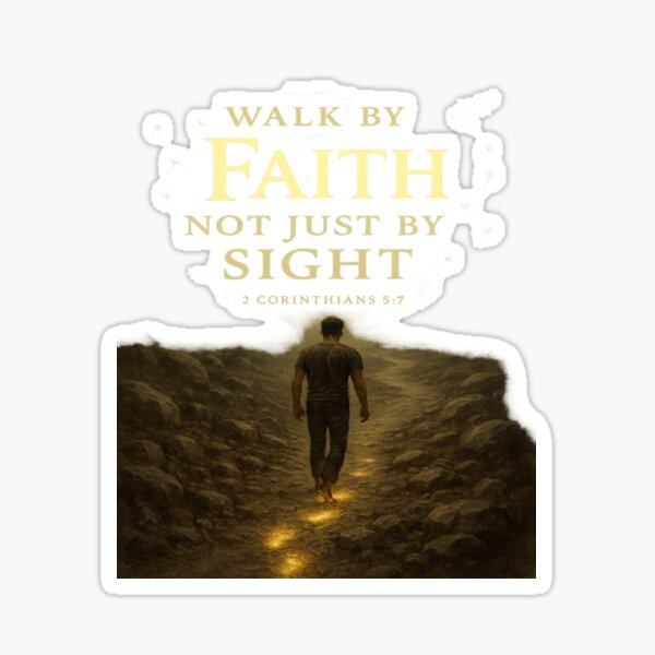 Item preview, Lit by Faith, Not by Sight designed and sold by Dresut.