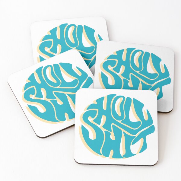 Item preview, Holy Shit – Funny Minimalist Typography Print for Bold Vibes designed and sold by Steff & Co.