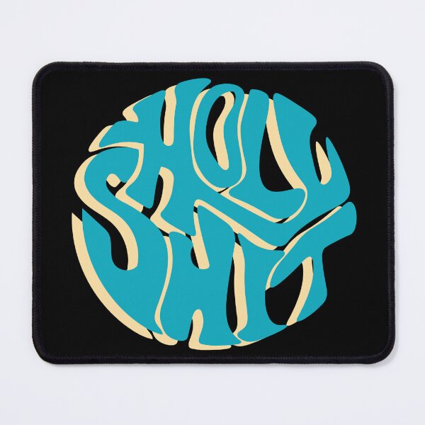 Item preview, Holy Shit – Funny Minimalist Typography Print for Bold Vibes designed and sold by Steff & Co.