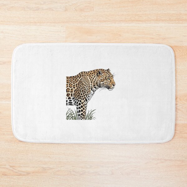 Item preview, Illustration of a leopard in profile designed and sold by leilazarus.
