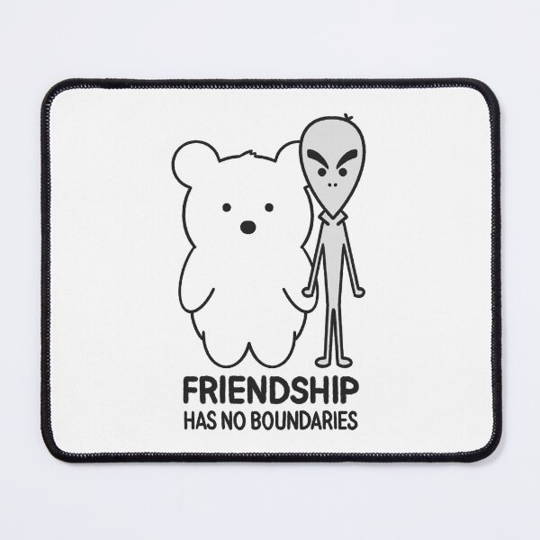Item preview, Friendship has no boundaries - BBear x Mr. Alien designed and sold by BBear Adventure.
