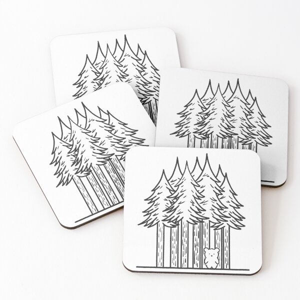 Item preview, Polar bear in the forest designed and sold by BBear Adventure.
