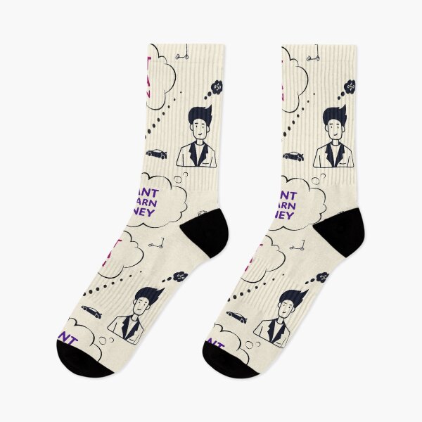 Item preview, Good Man vs Money Dilemma Modern Life Quote Art designed and sold by cabana.space.