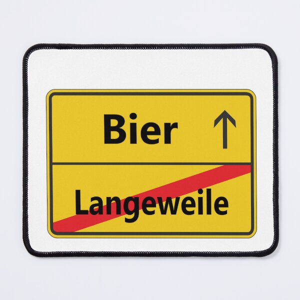 Item preview, Langeweile? Bier designed and sold by NT99.