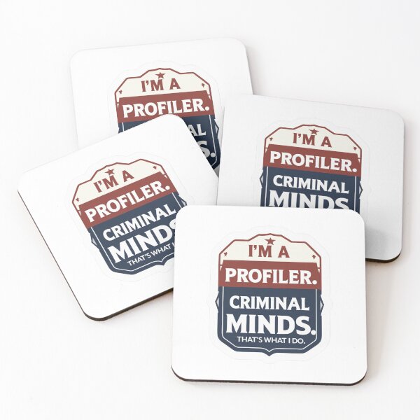 Item preview, I'M A PROFILER  CRIMINAL MINDS designed and sold by Capy's Creations | Pop culture & Nostalgia.