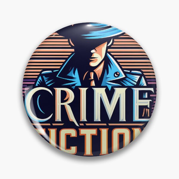 Item preview, Crime Fiction Addict, typography designed and sold by maxmaj.