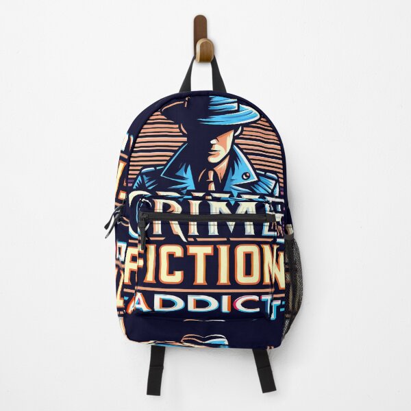 Item preview, Crime Fiction Addict, typography designed and sold by maxmaj.