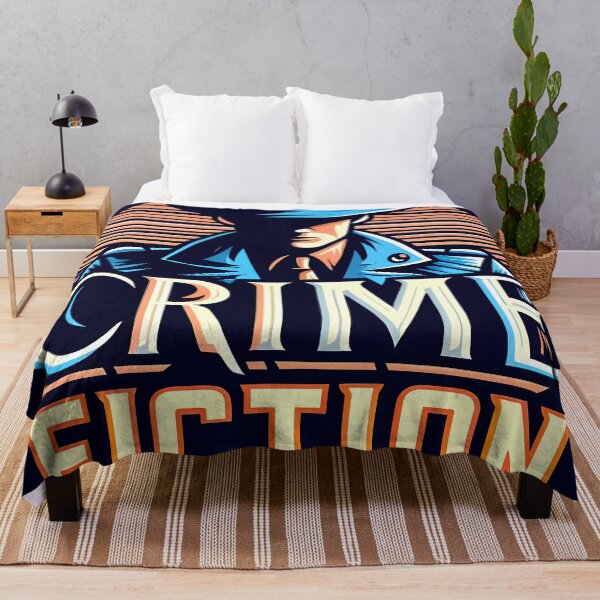 Item preview, Crime Fiction Addict, typography designed and sold by maxmaj.